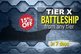 Get Top Tier Battleship from Any Tier in 7 days